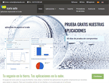Tablet Screenshot of icariasuite.com